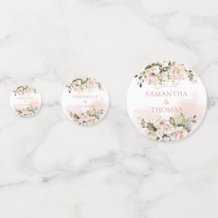 Confeti El Boho moderno luce brillantes dorados florales d