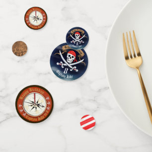 Confeti El cumpleaños del pirata Jolly Roger