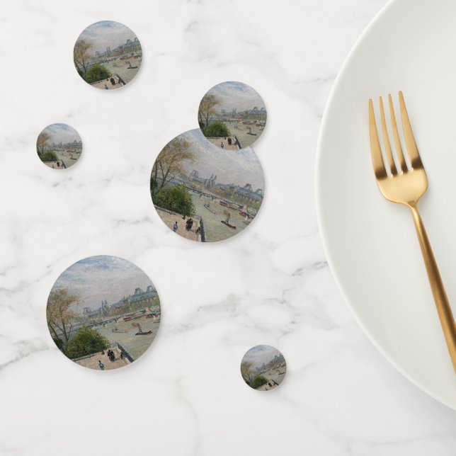 Confeti El Louvre, la primavera de Camille Pissarro (Grupo)