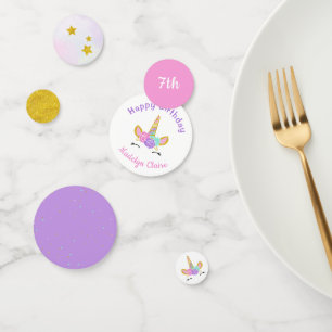 Confeti El purpurina mágico del unicornio protagoniza