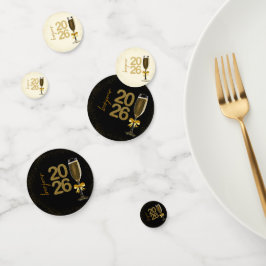 Confeti Elegant Champagne New Year Eve