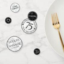 Elegante 75° Aniversario del Boda del Diamante