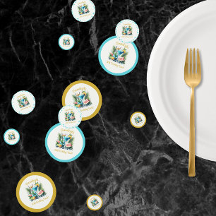 Confeti Elegante Brunch Blueberry 30° cumpleaños