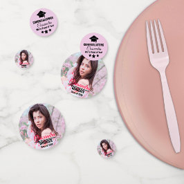 Confeti Elegante foto de Personalizado graduado