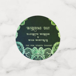 Confeti Elegante Lace" Boda Invitación Colección