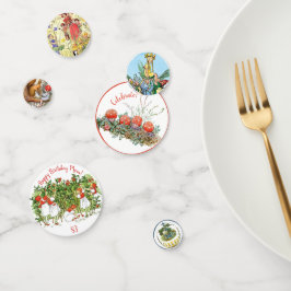 Confeti Elsa Beskow Chica Cute Strawberry