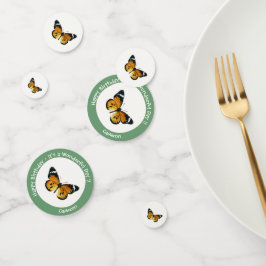 Confeti Es un tigre llano/Fiesta de mariposas reina africa