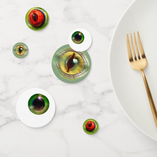 Confeti Espeluznante Raro Béisbol Lizard Rana Monstruo Hal (Grupo)