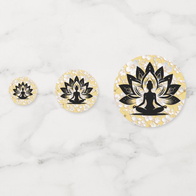 Confeti Espíritu de yoga (Anversos)