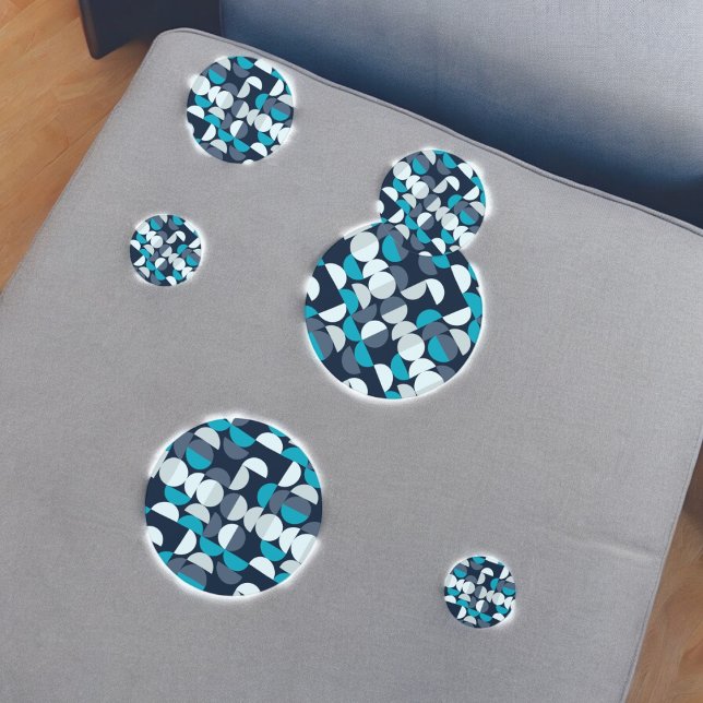 Confeti Estilo Bauhaus (blue bauhaus party confetti,kids birthday party,baby shower,graduation,nightparty,throw fun confetti)