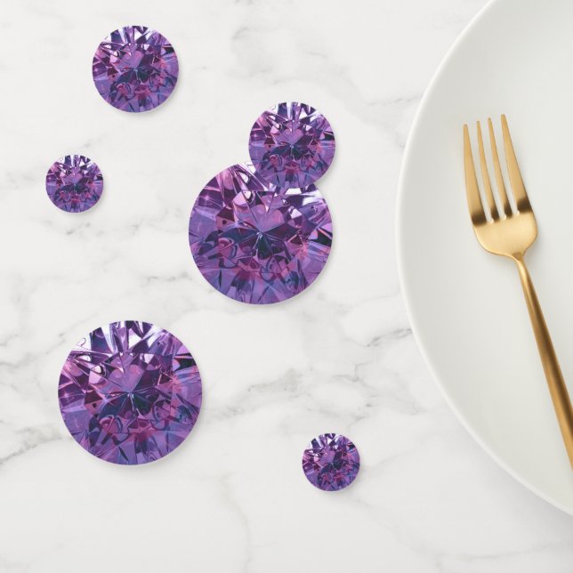 Confeti Faux Alexandrite Diamond Gemstone (Grupo)