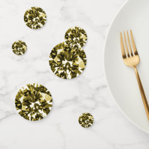 Confeti Faux Gold Diamond