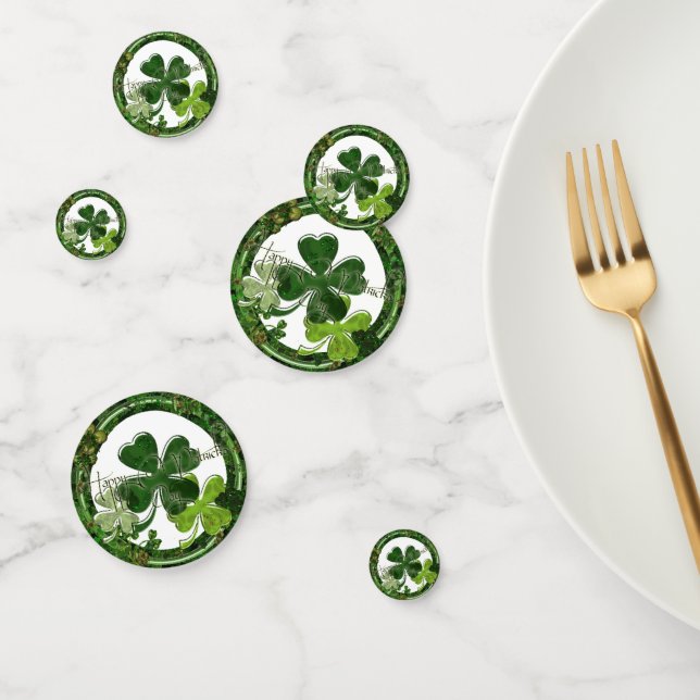 Confeti Feliz día de San Patricio (Grupo)