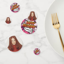 FELIZ FOTO DE CUMPLEAÑOS Libro de historietas retr