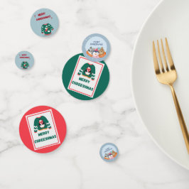 Confeti Feliz Navidad Ugly Sweater Angel