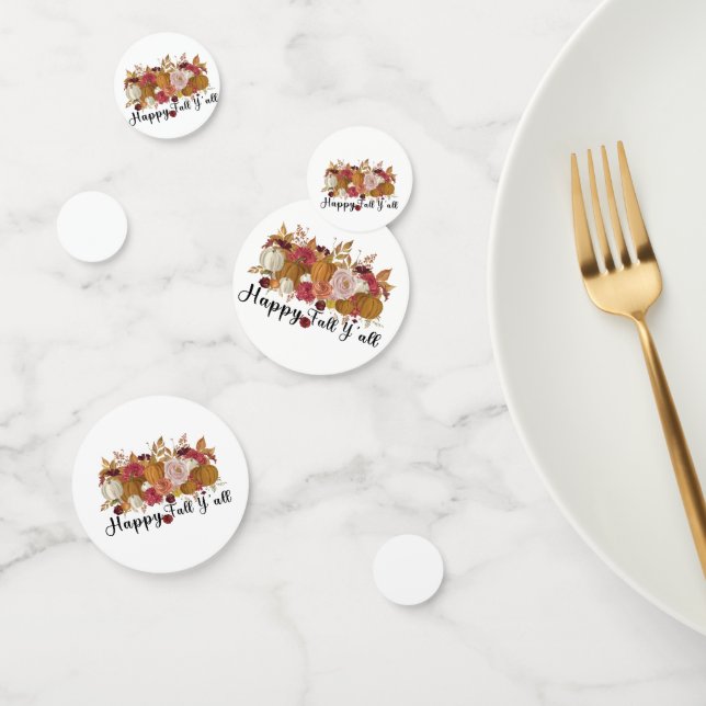 Confeti Feliz otoño (Grupo)