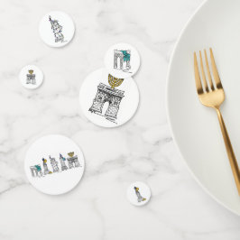 Confeti Feriado de Hanukkah en Nueva York