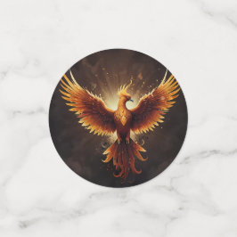 Confeti Fiery Phoenix Cushion