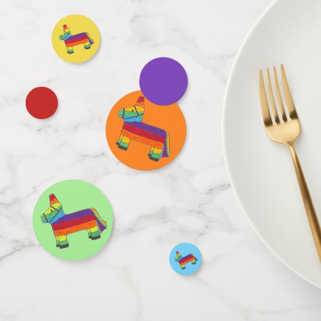 Confeti FIESTA ANIMAL Cinco de Mayo Piñata (Grupo)