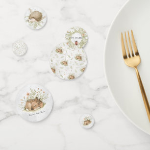 Confeti Fiesta animal del bosque de los ciervos el del