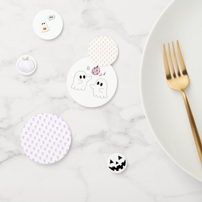 Confeti Fiesta de cumpleaños de Halloween | Diseño de cala (Grupo)