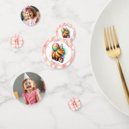 Confeti Fiesta de cumpleaños del Chica con temática de Cap