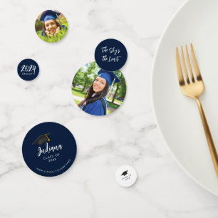 Confeti Fiesta de Graduación 2024 Script Photo Grad