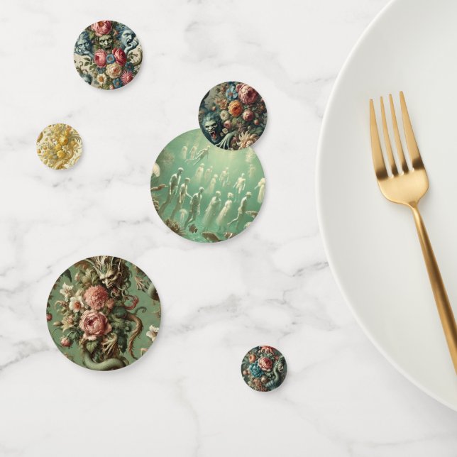 Confeti Fiesta de piscina — Jardín gótico (Grupo)