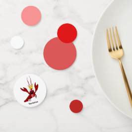 Confeti Fiesta de Reunión Familiar Anual de Langostinos