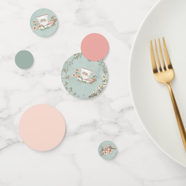 Confeti Fiesta del té de flores silvestres (Grupo)