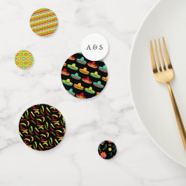 Confeti Fiesta floral mexicana con Boda