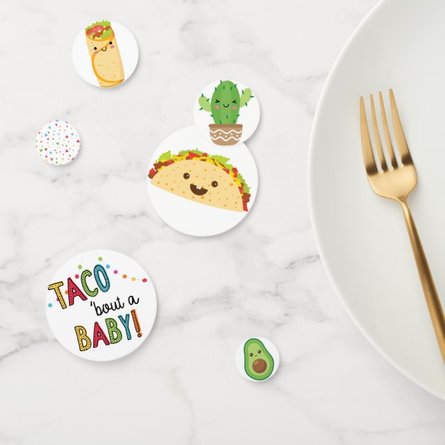 Confeti Fiesta Taco Bout: Una mesa de bebé (Grupo)