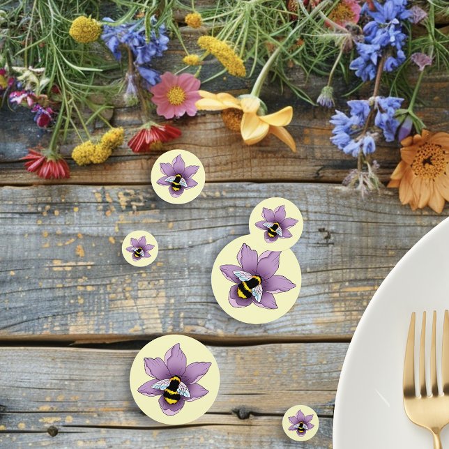 Confeti Flores de lavanda de abedul amarillo (Subido por el creador)