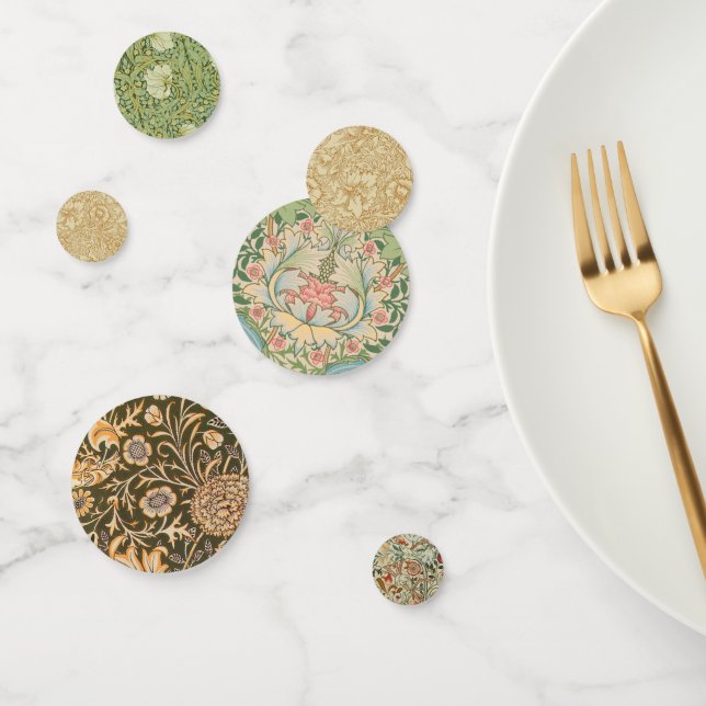 Confeti fondos de pantalla de William Morris Poppy Floral (Grupo)