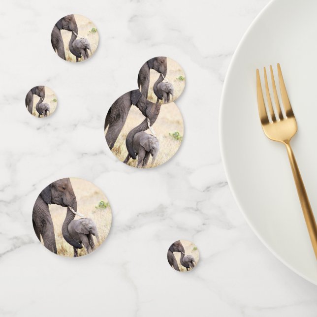 Confeti Foto de amor para madre (Grupo)