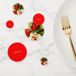 Confeti Fresa vintage