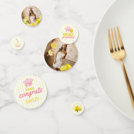 Confeti Freshly Graduated Lemonade Graduation Party