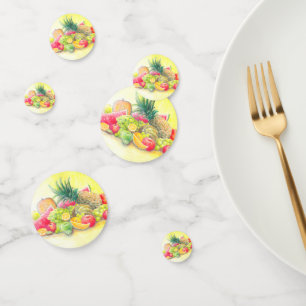 Confeti Frutas felices