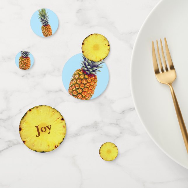 Confeti Fruto de piña tropical fresco (Grupo)