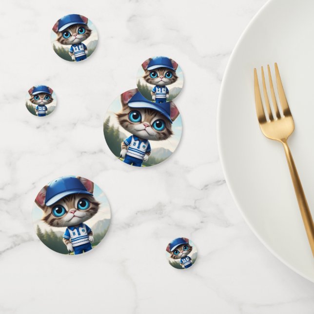 Confeti Gato de golf (Grupo)