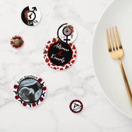 Confeti Género de pistolas o Rosas revelan nombre y foto p