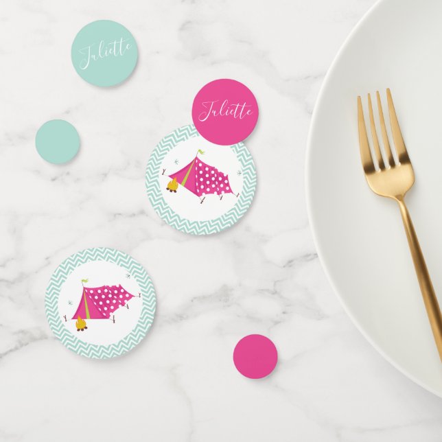 Confeti Glam Camp Makover Spa Birthday (Grupo)