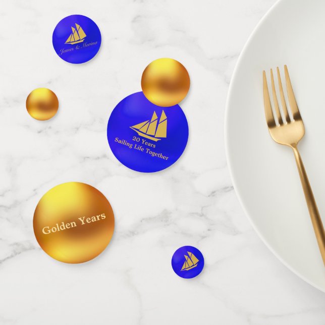 Confeti Golden Sailing Life (Grupo)