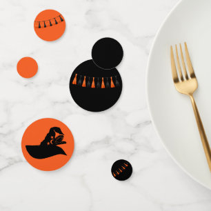 Confeti Gorra de brujas Tassels Halloween