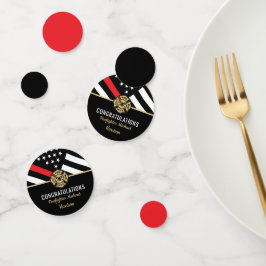 Confeti Graduación de bomberos de la Academia de Bomberos