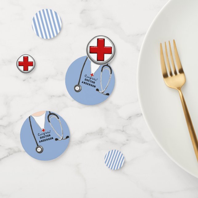 Confeti Graduación de la Facultad de Medicina (Grupo)