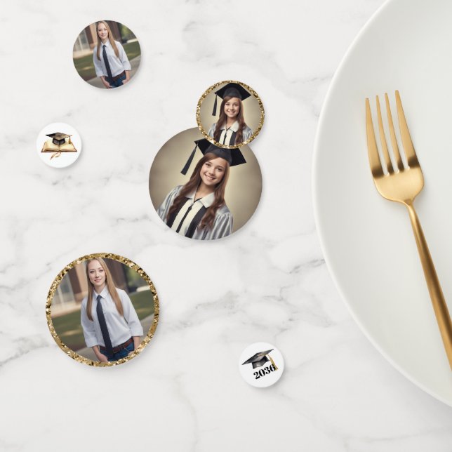 Confeti Graduation Party Photos Table  (Grupo)