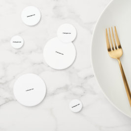 Confeti hacer lo propio