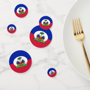 Confeti Haití Confetti, fiesta, bandera haitiana