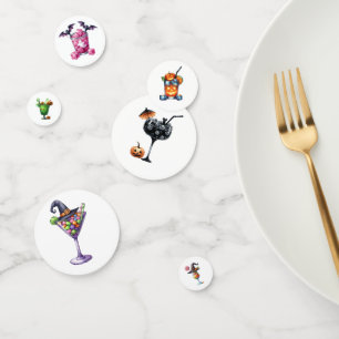 Confeti Halloween Personalizado Cocktail Bebe Mix Fun Spoo